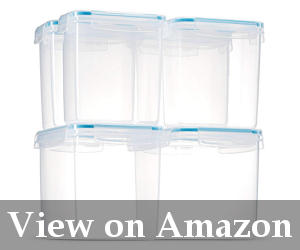 kitchen flour storage container reviews