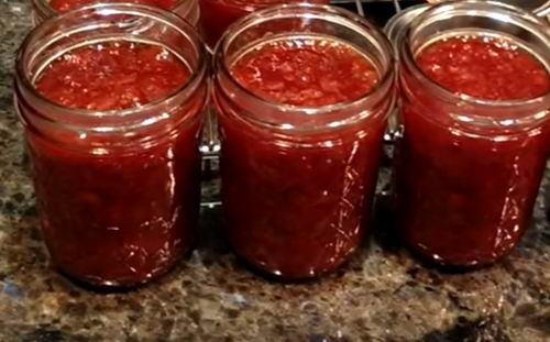 strawberry raspberry freezer jam